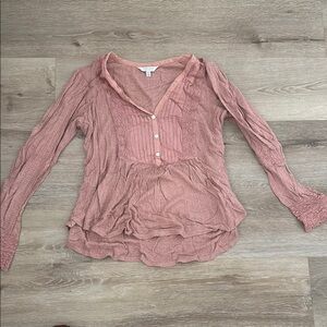 Women's Pink Blouse